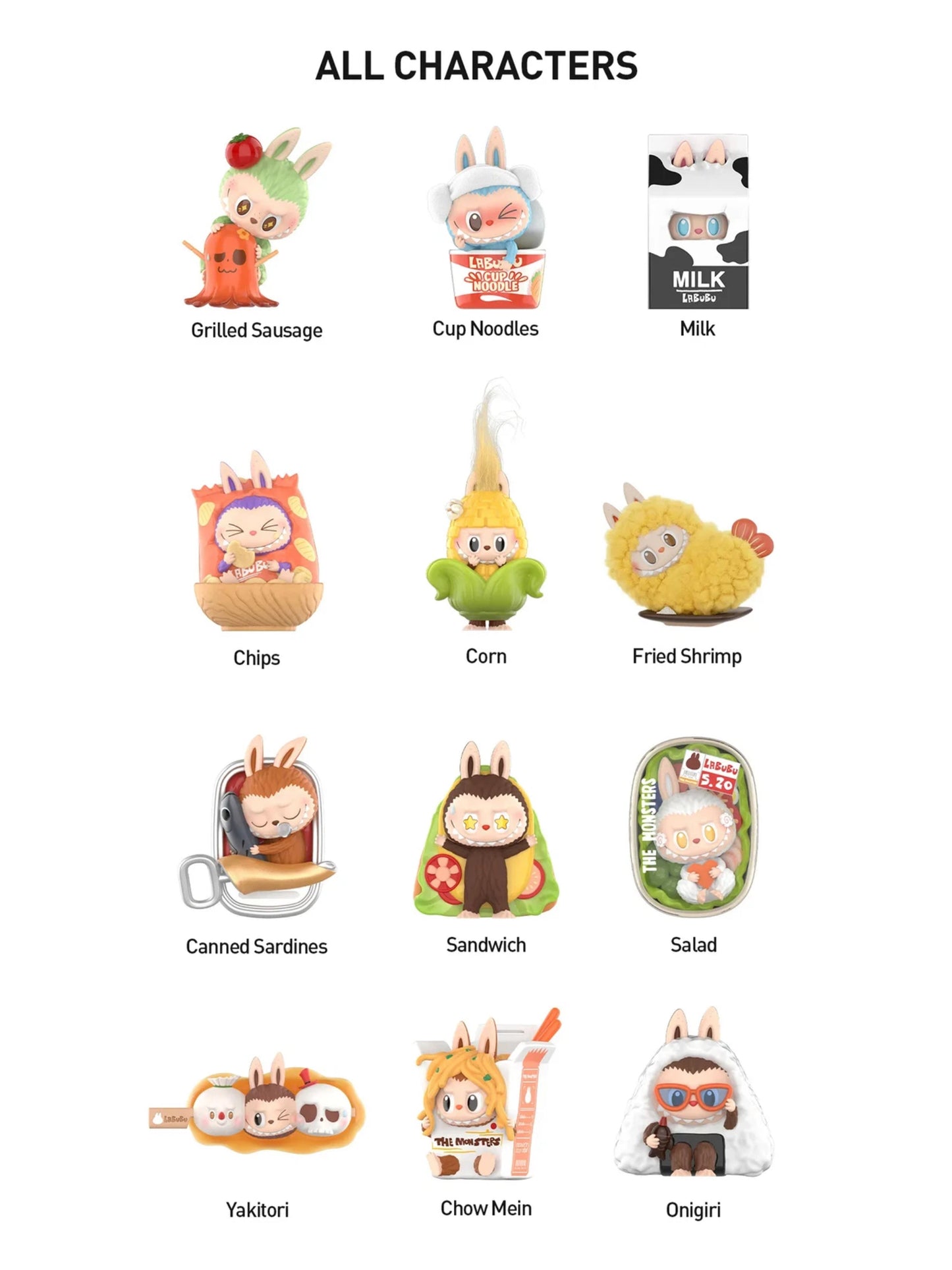 Labubu The Monsters Wacky Mart Series Figure Sealed Case (12 Blind Box)